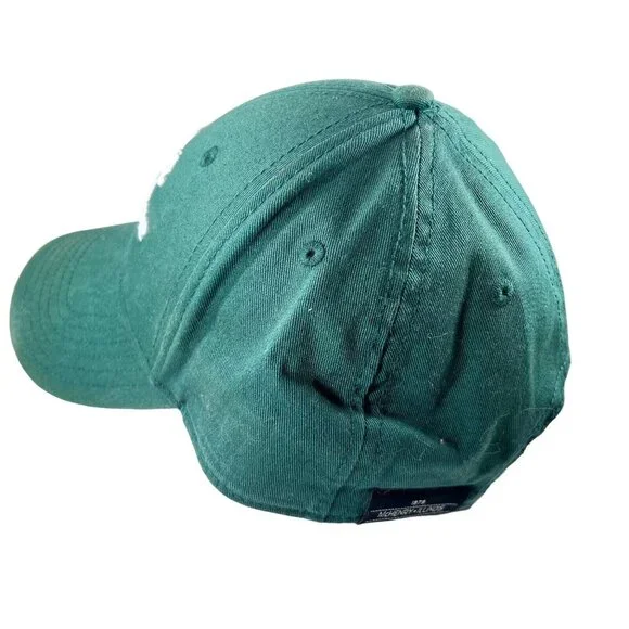 Taylor Made Golf Hat McHenry Illinois 1979 Green Spellout Strapback Baseball Cap - Picture 4 of 8